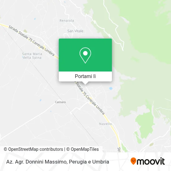 Mappa Az. Agr. Donnini Massimo