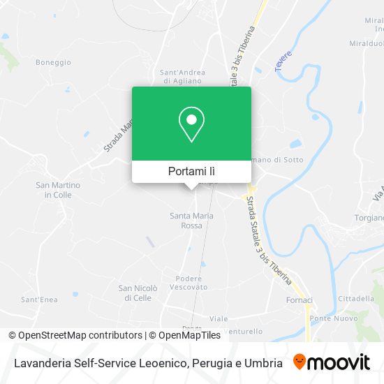 Mappa Lavanderia Self-Service Leoenico