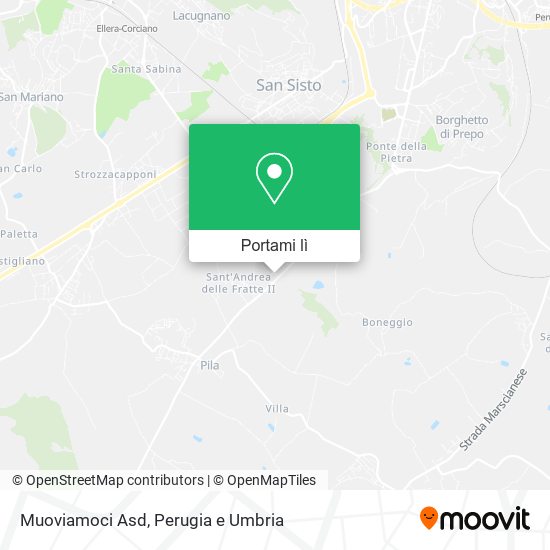 Mappa Muoviamoci Asd