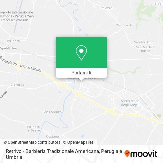 Mappa Retrivo - Barbieria Tradizionale Americana