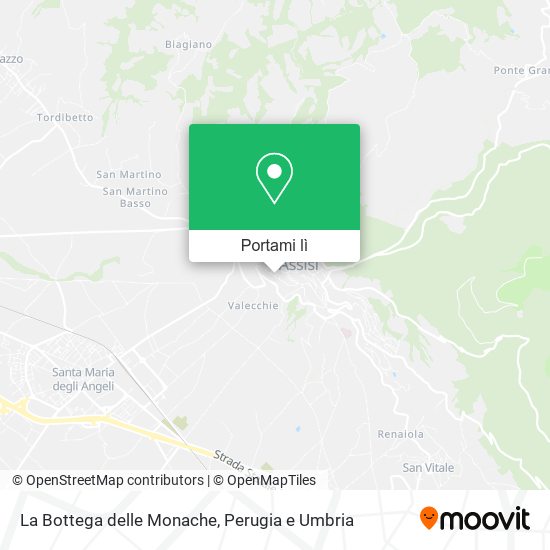 Mappa La Bottega delle Monache