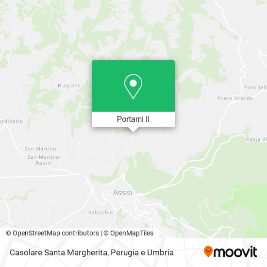 Mappa Casolare Santa Margherita
