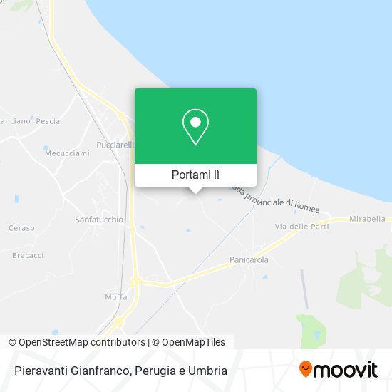 Mappa Pieravanti Gianfranco