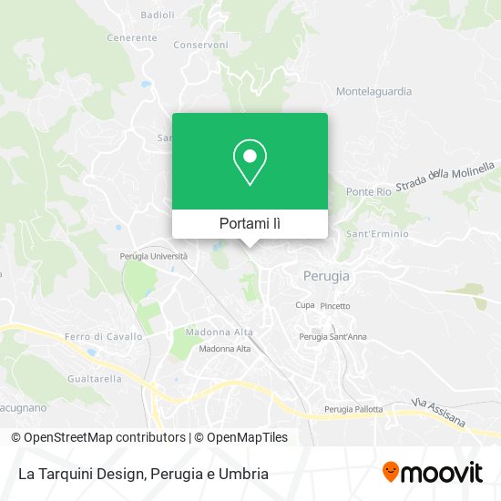 Mappa La Tarquini Design