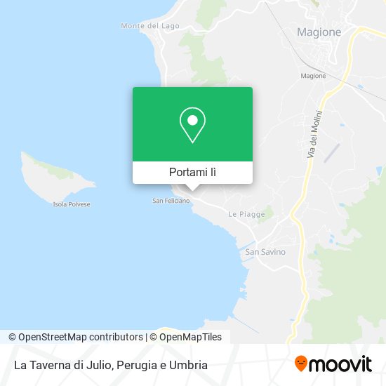 Mappa La Taverna di Julio