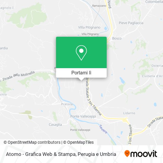 Mappa Atomo - Grafica Web & Stampa