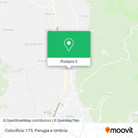 Mappa Colorificio 175