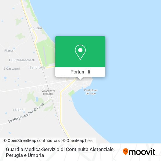 Mappa Guardia Medica-Servizio di Continuità Aistenziale
