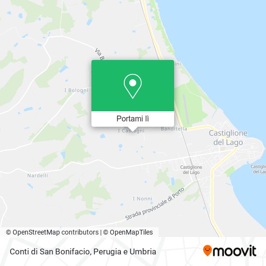 Mappa Conti di San Bonifacio