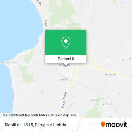Mappa Ridolfi dal 1915