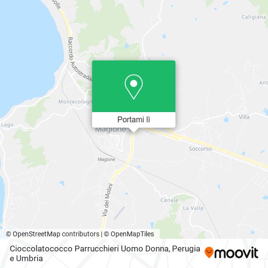 Mappa Cioccolatococco Parrucchieri Uomo Donna