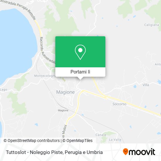 Mappa Tuttoslot - Noleggio Piste