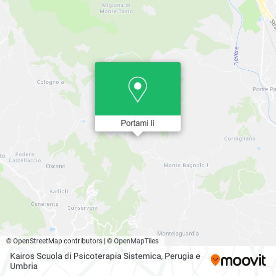 Mappa Kairos Scuola di Psicoterapia Sistemica