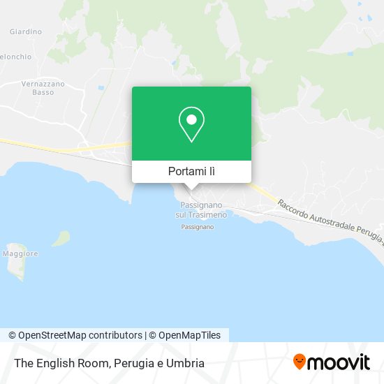 Mappa The English Room