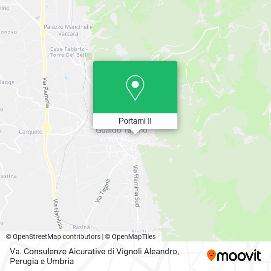 Mappa Va. Consulenze Aicurative di Vignoli Aleandro