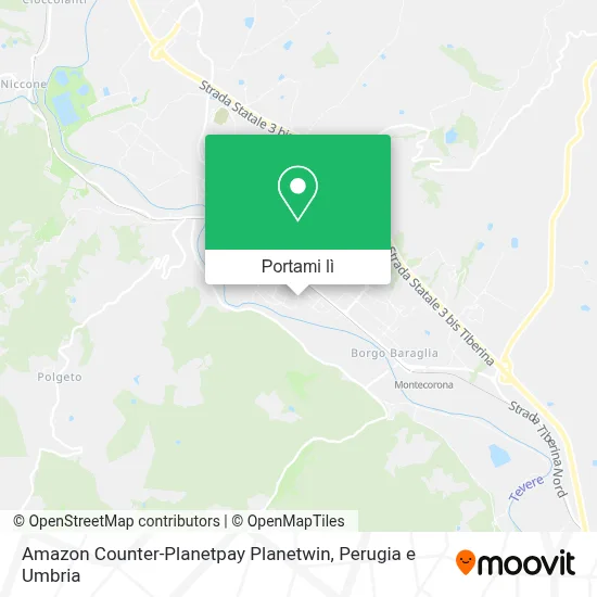 Mappa Amazon Counter-Planetpay Planetwin