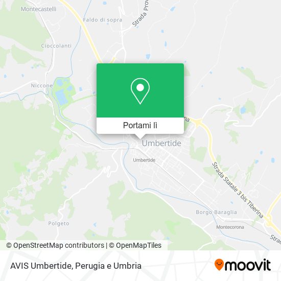 Mappa AVIS Umbertide