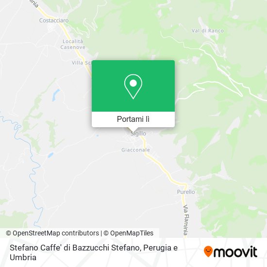 Mappa Stefano Caffe' di Bazzucchi Stefano