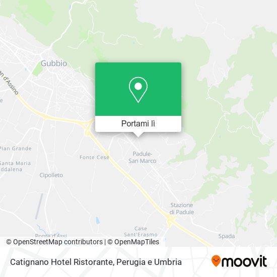 Mappa Catignano Hotel Ristorante