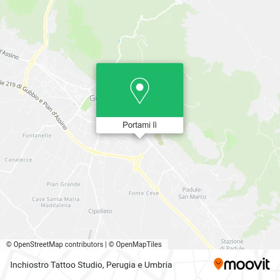 Mappa Inchiostro Tattoo Studio