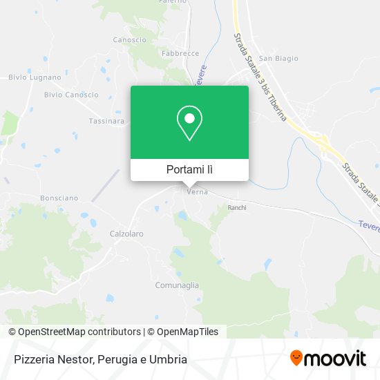 Mappa Pizzeria Nestor