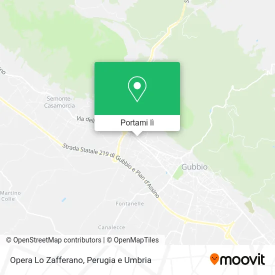 Mappa Opera Lo Zafferano