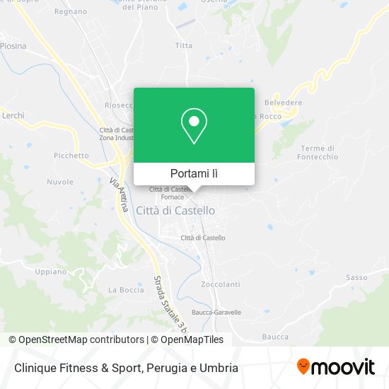 Mappa Clinique Fitness & Sport
