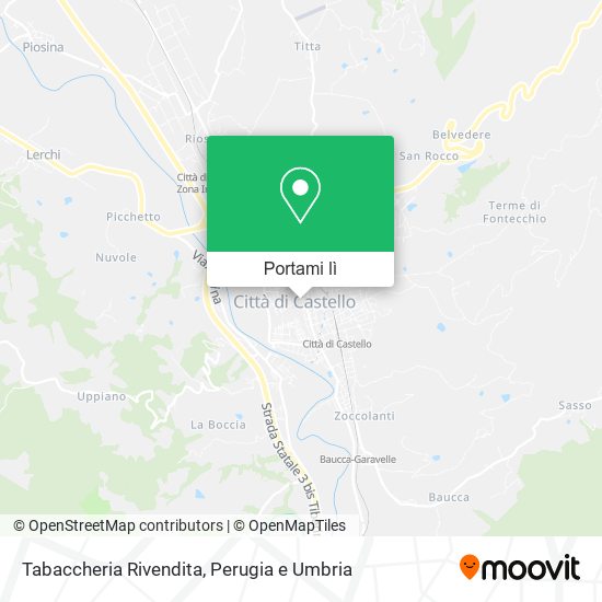 Mappa Tabaccheria Rivendita