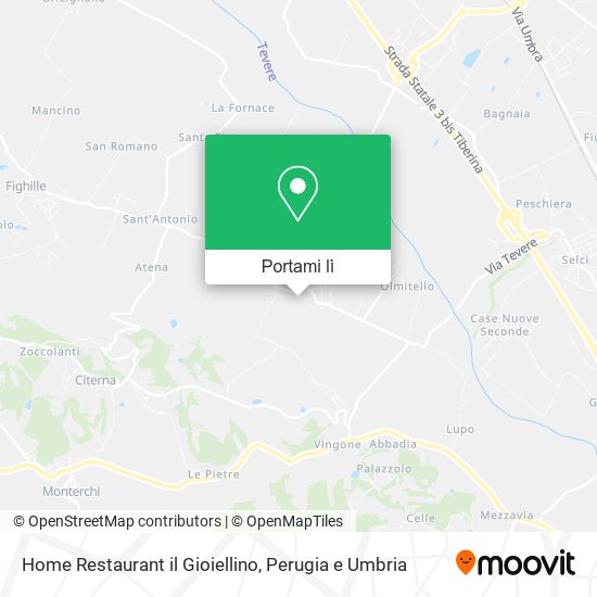 Mappa Home Restaurant il Gioiellino