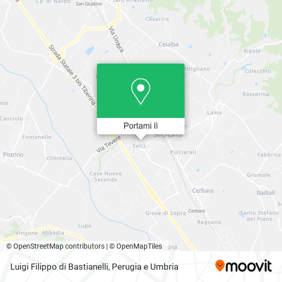 Mappa Luigi Filippo di Bastianelli