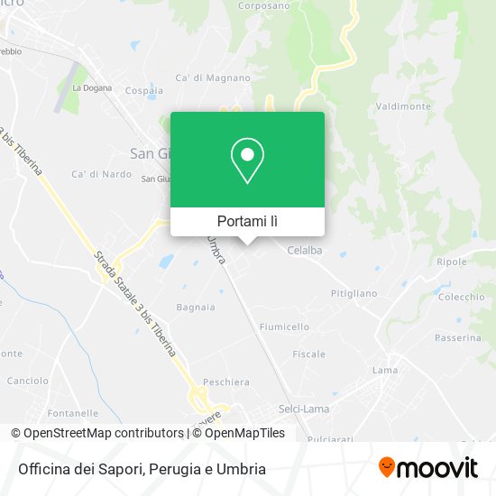 Mappa Officina dei Sapori