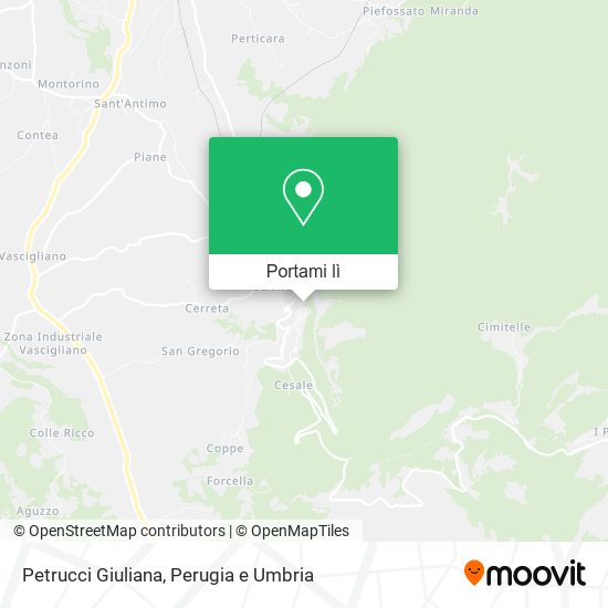 Mappa Petrucci Giuliana