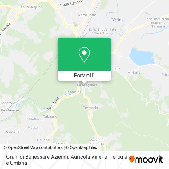 Mappa Grani di Benessere Azienda Agricola Valeria