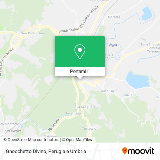 Mappa Gnocchetto Divino