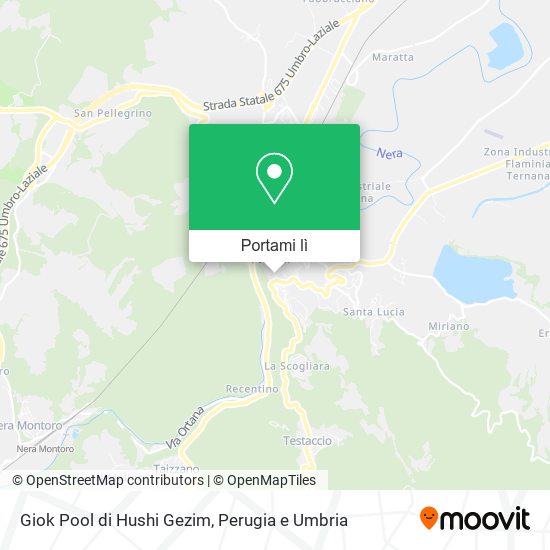Mappa Giok Pool di Hushi Gezim