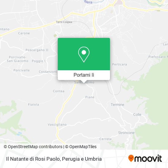 Mappa Il Natante di Rosi Paolo