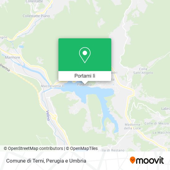 Mappa Comune di Terni