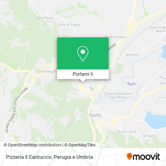 Mappa Pizzeria il Cantuccio