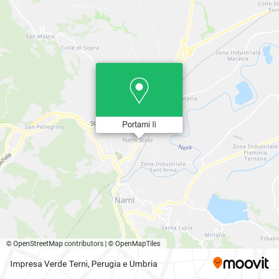 Mappa Impresa Verde Terni