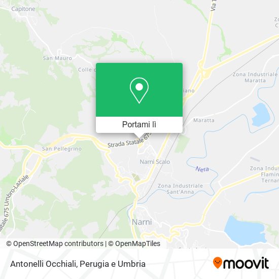 Mappa Antonelli Occhiali