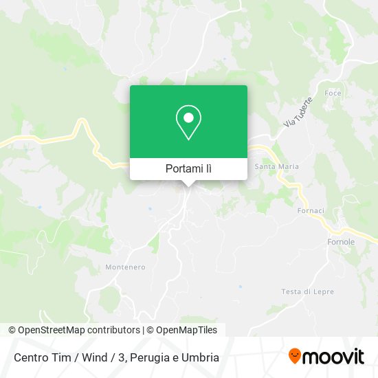 Mappa Centro Tim / Wind / 3