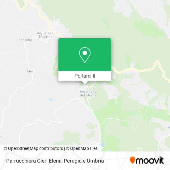Mappa Parrucchiera Cleri Elena