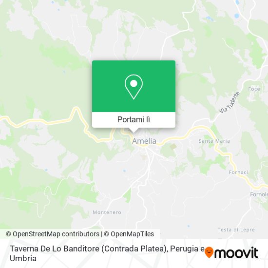 Mappa Taverna De Lo Banditore (Contrada Platea)