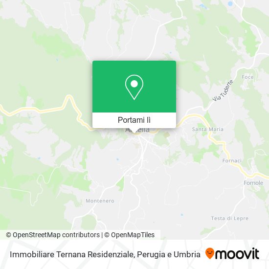 Mappa Immobiliare Ternana Residenziale