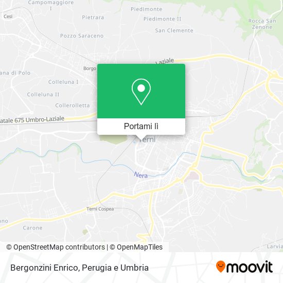 Mappa Bergonzini Enrico