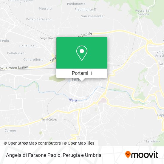 Mappa Angels di Faraone Paolo