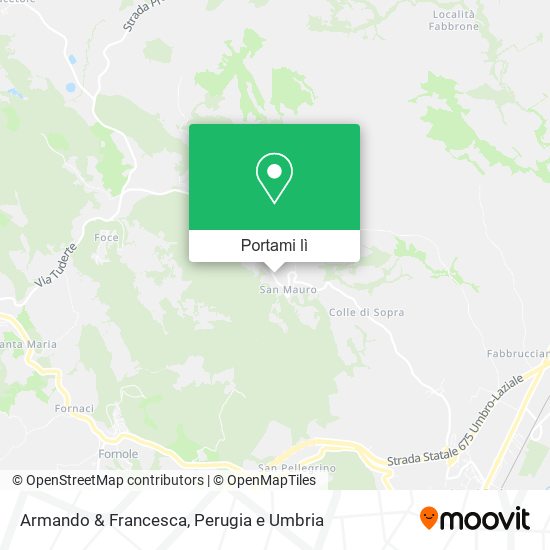 Mappa Armando & Francesca