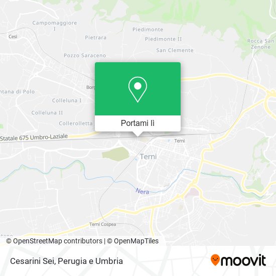 Mappa Cesarini Sei