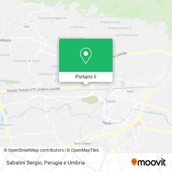 Mappa Sabatini Sergio