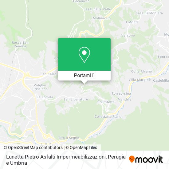 Mappa Lunetta Pietro Asfalti Impermeabilizzazioni